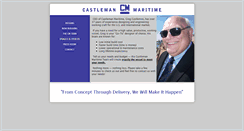 Desktop Screenshot of castlemanmaritime.com